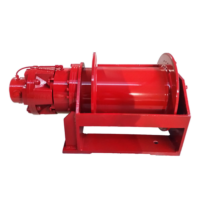 1T to 100T Hydraulic Motor Winch Steel Construction for Lifting and Pulling