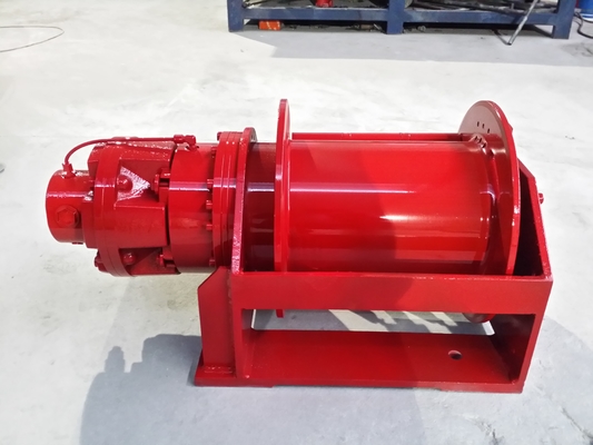 1T to 100T Hydraulic Motor Winch Steel Construction for Lifting and Pulling