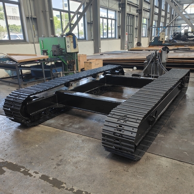 Building Material Shops Steel Track Undercarriage Crawler Chassis with Hydraulic Motor