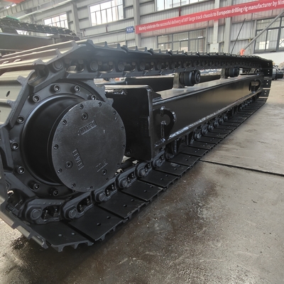 Building Material Shops Steel Track Undercarriage Crawler Chassis with Hydraulic Motor