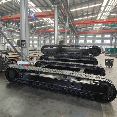 Building Material Shops Steel Track Undercarriage Crawler Chassis with Hydraulic Motor