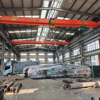 Building Material Shops Steel Track Undercarriage Crawler Chassis with Hydraulic Motor