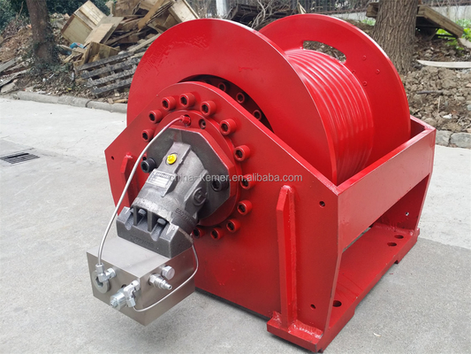 Customized 10tons Hydraulic Winch for Truck Crane Lift Powered by Hydraulic Motor