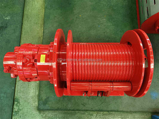 Customized 10tons Hydraulic Winch for Truck Crane Lift Powered by Hydraulic Motor