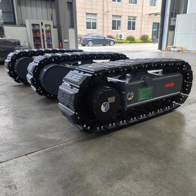 5ton 8ton Steel Crawler Chassis Rubber Track Undercarriage for Drilling Rig Protection