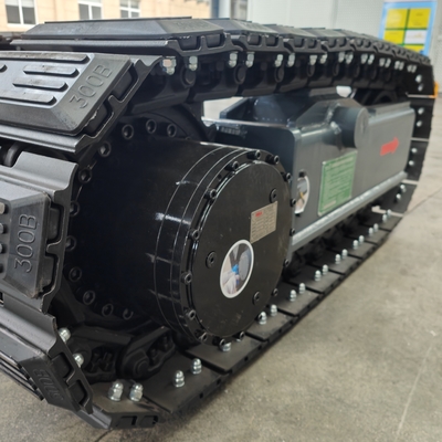 5ton 8ton Steel Crawler Chassis Rubber Track Undercarriage for Drilling Rig Protection