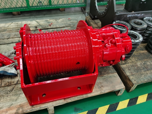 1t 2t 3t 5t 8t 10t Large Tonnage Hydraulic Winch for Excavator Customized Support OBM