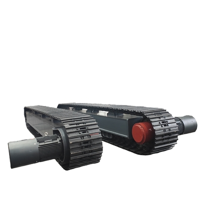 10-35ton Electric Motor Drive Steel Track Undercarriage Crawler Chassis for Crusher Drilling Rig Excavator