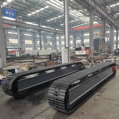 10-35ton Electric Motor Drive Steel Track Undercarriage Crawler Chassis for Crusher Drilling Rig Excavator