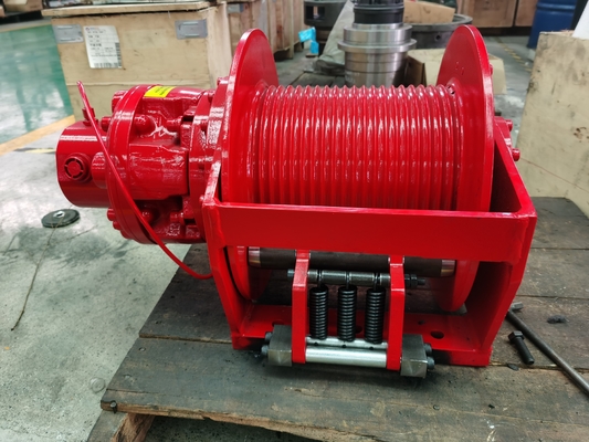 Steel 3 Ton Marine Single Drum Hydraulic Winch with Hydraulic Power Source