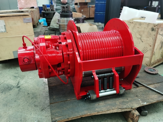 Steel 3 Ton Marine Single Drum Hydraulic Winch with Hydraulic Power Source