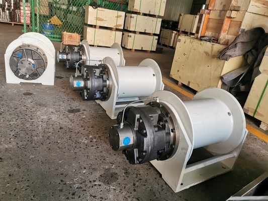 Customized 1 ton to 60 tons High Speed Free Fall Hydraulic Winch with Hydraulic Motor