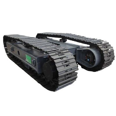 Customized 8T Steel Crawler Track Rubber Track Chassis for Drilling Rig and Crusher
