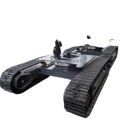 Track Undercarriage Chasis for Mining Mobile Crusher in at Machinery Repair Shops