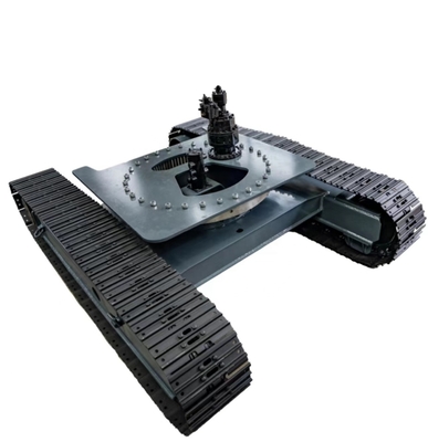 Middle Beam Hydraulic Slewing Device for Custom Track Chassis on Drilling Rig Crusher