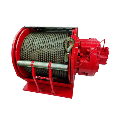 STEEL Hydraulic Motor Winch for Barge Lifting and Free Fall Performance