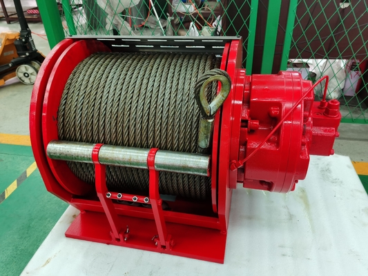 STEEL Hydraulic Motor Winch for Barge Lifting and Free Fall Performance