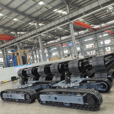 Middle Beam Hydraulic Slewing Device for Custom Track Chassis on Drilling Rig Crusher