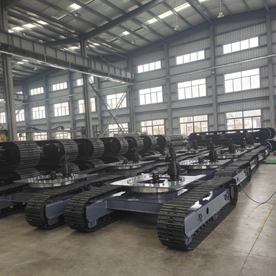 Middle Beam Hydraulic Slewing Device for Custom Track Chassis on Drilling Rig Crusher