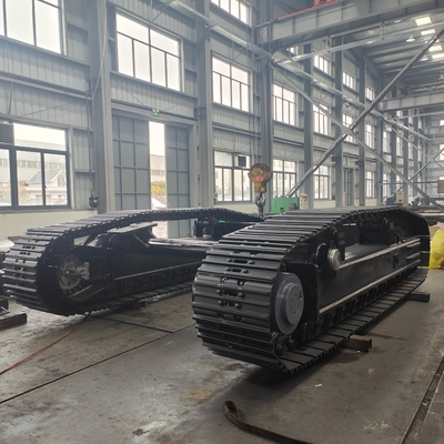 Customized 30T 50T 60T 80T Steel Crawler Track Undercarriage for Drilling Rig Crusher