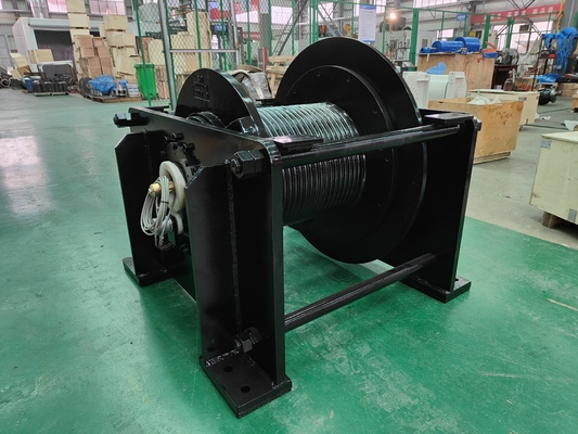 Hydraulic Winch for Tug Boats Tractors Anchors and Excavators Motor Hydraulic Motor