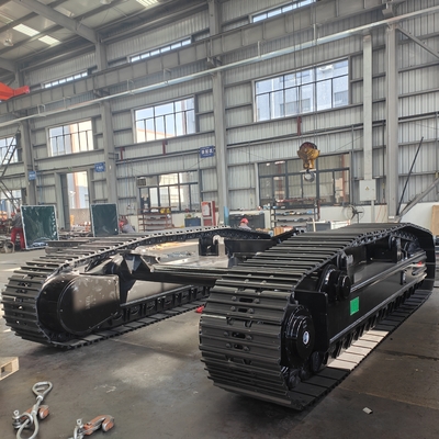 Customized 30T 50T 60T 80T Steel Crawler Track Undercarriage for Drilling Rig Crusher