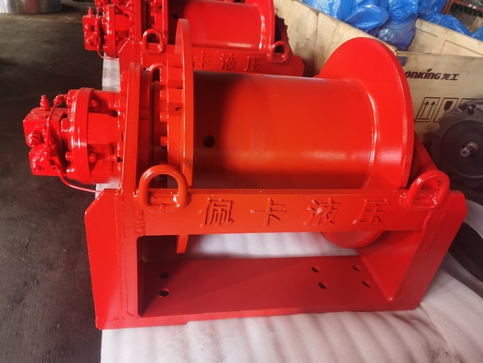 650KN Capacity Steel Hydraulic Winch Cable Drum Hoist for Heavy-Duty Applications
