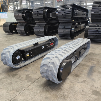 Customized Construction Rubber Steel Tracked Chassis System for Farms and Durable