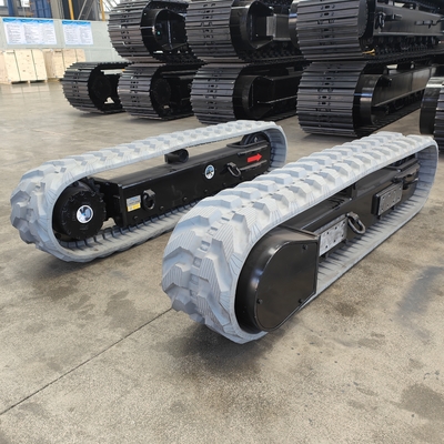 Customized Construction Rubber Steel Tracked Chassis System for Farms and Durable