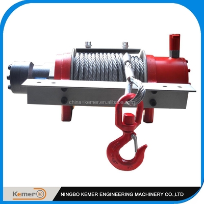 11 mm Diameter 3.5 ton 8000 lbs Recovery Winch / Hydraulic Winch Recovery For Street Wrecker