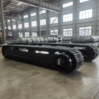 Energy Mining Heavy-duty Steel Track Chassis for Crusher Drilling Rig and Excavator