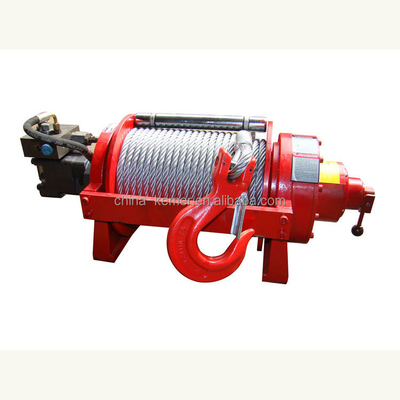 11 mm Diameter 3.5 ton 8000 lbs Recovery Winch / Hydraulic Winch Recovery For Street Wrecker