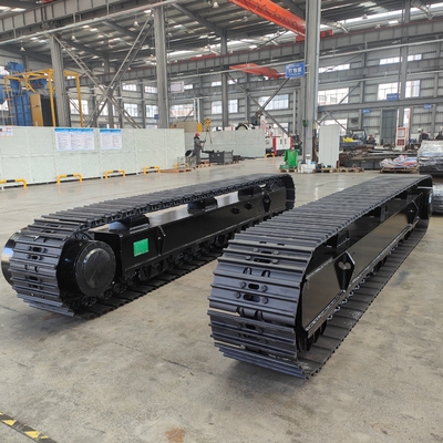 Energy Mining Heavy-duty Steel Track Chassis for Crusher Drilling Rig and Excavator