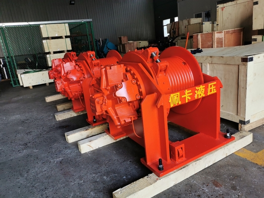 STEEL Hydraulic Winch Motor for 10ton Single Drum Winches Pulling in Forest Logging
