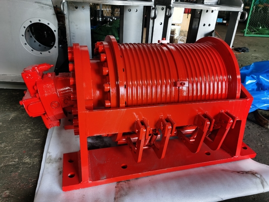 Industrial Grade 0-650KN Capacity Hydraulic Motor Double Drum Winch for Industrial
