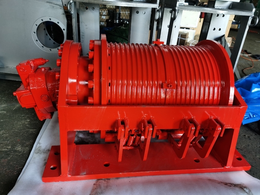 Industrial Grade 0-650KN Capacity Hydraulic Motor Double Drum Winch for Industrial