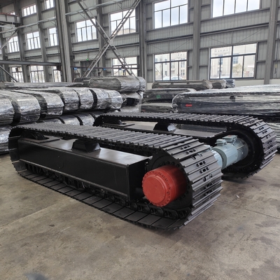 Hydraulic Motor Electric Drive Steel Track Undercarriage for Heavy Equipment Machinery