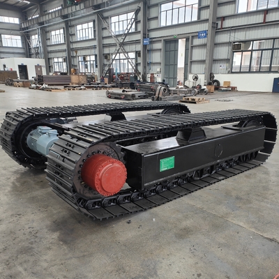 Hydraulic Motor Electric Drive Steel Track Undercarriage for Heavy Equipment Machinery
