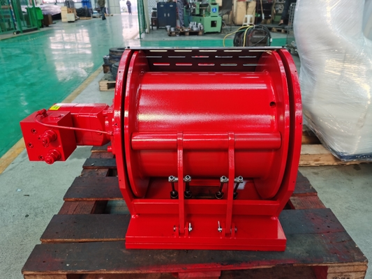 15 ton used hydraulic winch for fishing log splitter excavator tractor crane boat STEEL
