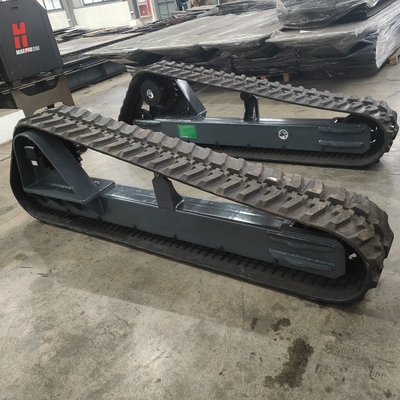 Machinery Repair Shops All Terrain Customized Rubber Steel Track Undercarriage Chassis