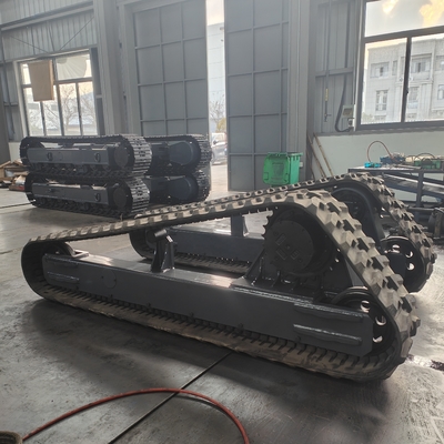 Machinery Repair Shops All Terrain Customized Rubber Steel Track Undercarriage Chassis