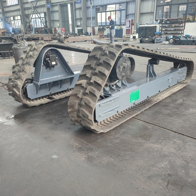 Machinery Repair Shops All Terrain Customized Rubber Steel Track Undercarriage Chassis