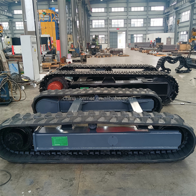 Part No KRT1500 Excavator Rubber Track Chasis 5 Tons for Industrial Applications