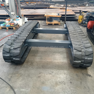 Part No KRT1500 Excavator Rubber Track Chasis 5 Tons for Industrial Applications