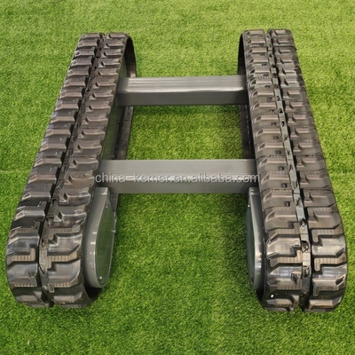 Part No KRT1500 Excavator Rubber Track Chasis 5 Tons for Industrial Applications