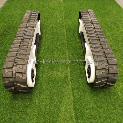 Part No KRT1500 Excavator Rubber Track Chasis 5 Tons for Industrial Applications