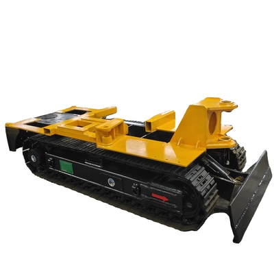 5-10 Ton Crawler Rotary Drilling Rig Steel Customized Crawler Chassis with Platform