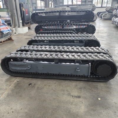 Rubber Steel Track Undercarriage Chassis for Manufacturing Plant Mini Crawler Excavator
