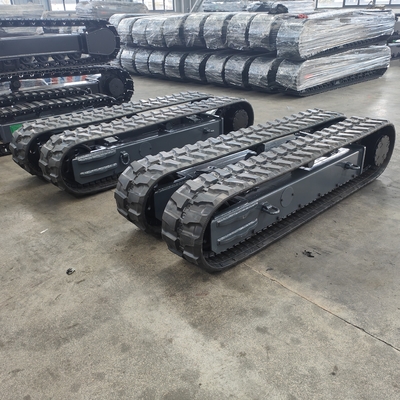 Rubber Steel Track Undercarriage Chassis for Manufacturing Plant Mini Crawler Excavator
