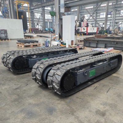 Rubber Steel Track Undercarriage Chassis for Manufacturing Plant Mini Crawler Excavator